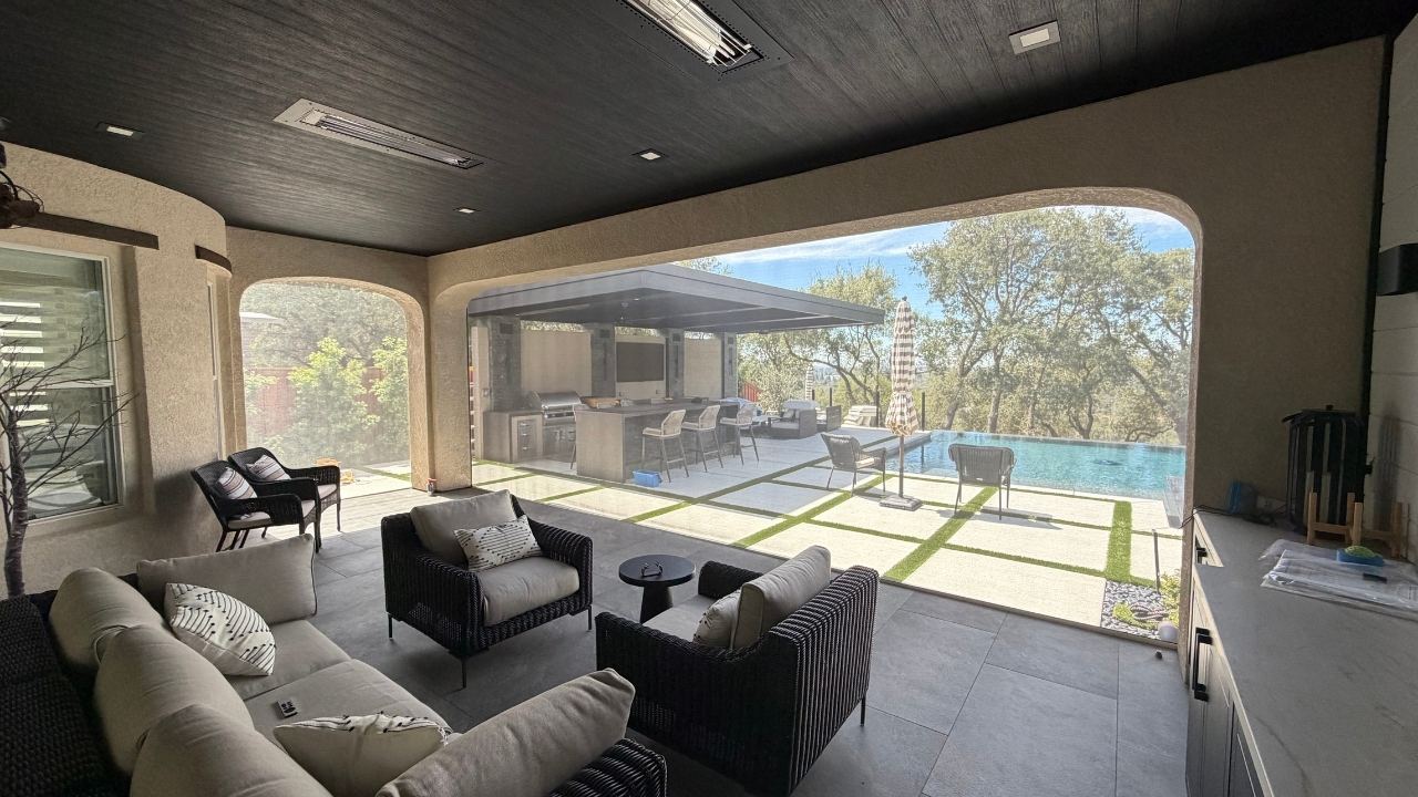 PowerScreen patio enclosure — Rocklin, CA